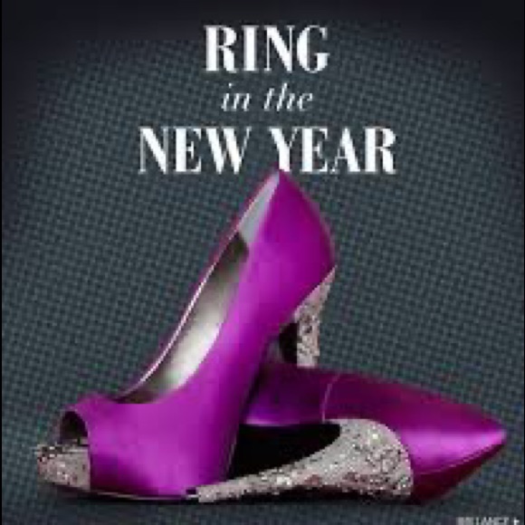 Steve Madden Brilance Purple Crystal Pumps